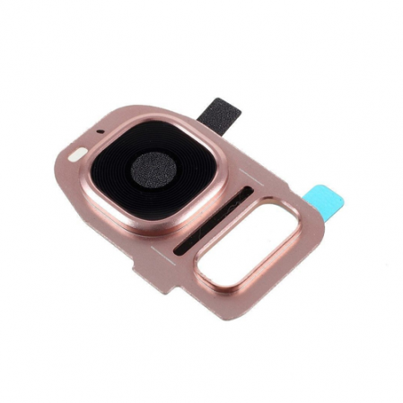 Embellecedor Camara Samsung S7 Edge SM-G935F Rosa SWAP