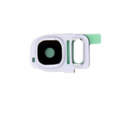 Embellecedor Camara Samsung S7 Edge SM-G935F Blanco SWAP