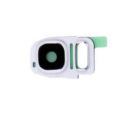 Embellecedor Camara Samsung S7 Edge SM-G935F Blanco SWAP