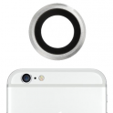 Embellecedor con lente camara gris plata iPhone 6, 6s...