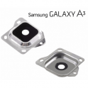 Embellecedor Sin lente Samsung A3 A300F Plata SWAP