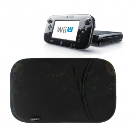Estuche de Tela para Nintendo Wii U Negro