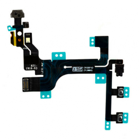 Flex Boton Volumen + Boton Encendido iPhone 5C