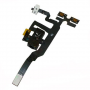Flex Conector Audio Jack Negro iPhone 4S SWAP