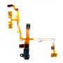 Flex Conector Auricular Negro + Boton Volumen... iPhone 3G/3GS