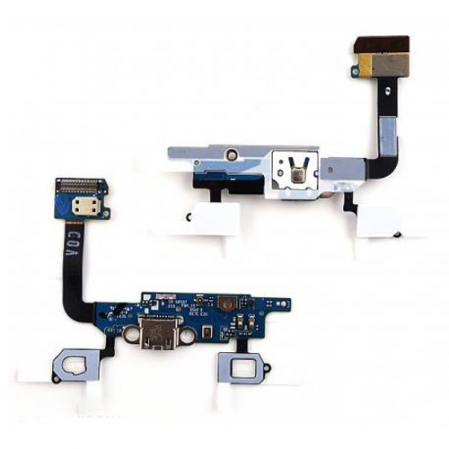 Flex Conector Carga + Micro + Botones Samsung Alpha G850f