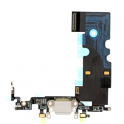 Flex Conector Carga, micro... iPhone 8 Blanco Dorado