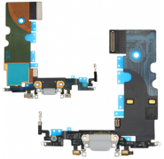 Flex Conector Carga, micro... iPhone 8 Gris