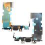 Flex Conector Carga, micro... iPhone 8 Negro