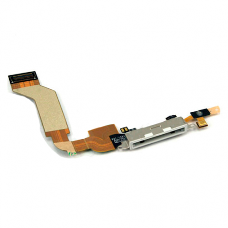Flex Conector de Carga / Accesorios iPhone 4S Blanco