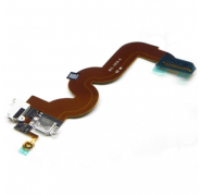 Flex Conector de Carga + Conector Audio iPod Touch 5 Blanco