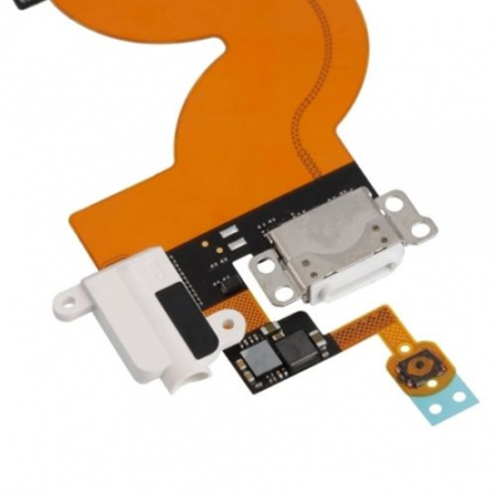 Flex Conector de Carga + Conector Audio iPod Touch 5 Blanco