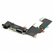 Flex Conector de Carga + Conector Jack iPhone 5S Negro Flex Conector de Carga + Conector Jack iPhone 5S Negro