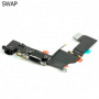 Flex Conector de Carga + Conector Jack iPhone 5S Negro SWAP