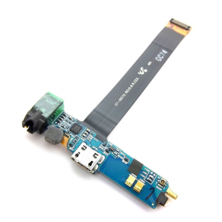 Flex Conector de Carga + Conector Audio Samsung i9070