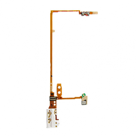 Flex Conector Jack + Micro iPod Nano 5 Blanco