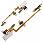 Flex Conector Jack Blanco + Boton Volumen... iPod Nano 6