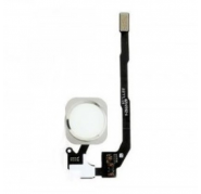 Flex Membrana Boton Home + Lector ID Huella iPhone 5S / SE Blanc