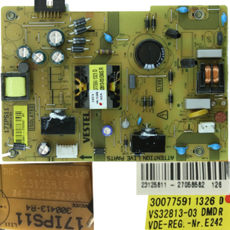 Fuente alimentación 17IPS11 300413-R4 23125811 THT-1 SWAP