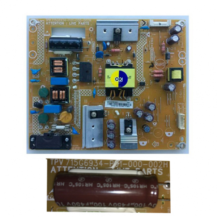 Fuente Alimentación 715G6934-P01-000-002H Philips 40PFH4101/88