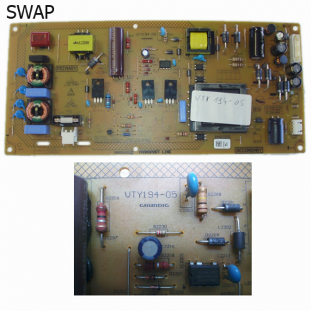 Fuente Alimentación GRUNDIG VTY194-05 48 VLE 4421 BF SWAP