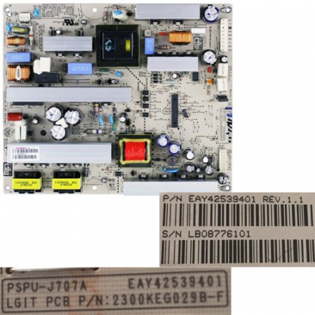 Fuente Alimentación LG 37LE5300 EAY42539401 REV 1.1  SWAP