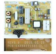 Fuente Alimentacion LG 43LF590V  EAX66171501(2.1)