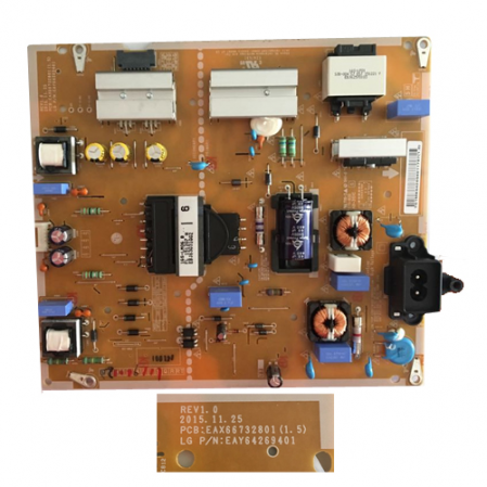 Fuente Alimentacion LG 55LH630V EAX66732801(1.5) EAY64269401