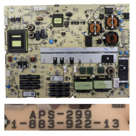 Fuente Alimentacion SONY KDL-60NX720 APS299  1-883-922-13
