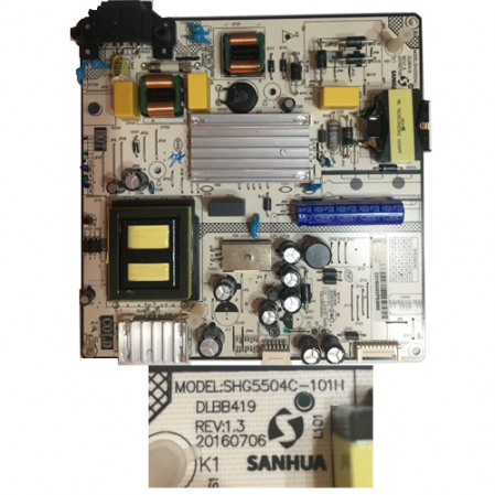 Fuente Alimentacion THOMSON 49FB3103 SHG5504C-101H