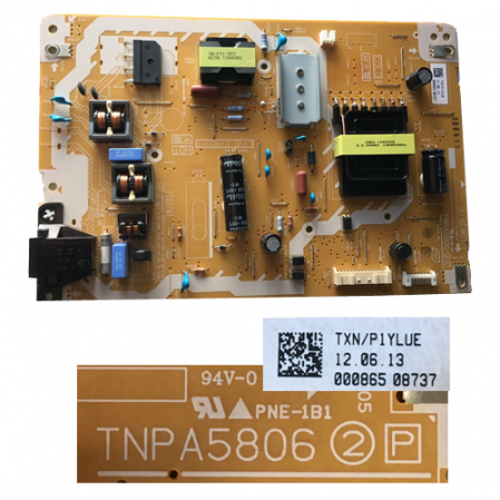 Fuente Alimentacion TNPA5806 Panasonic TX-L39B6E,TX-L42E6E SWAP
