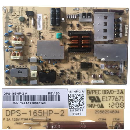 Fuente de alimentación DPS-165HP-2  SHARP LC-60LE635E SWAP