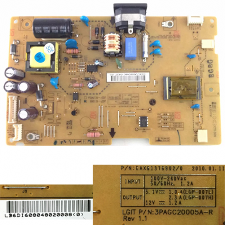 Fuente de Alimentación LG EAX61376902/0 3PAGC20005A-R