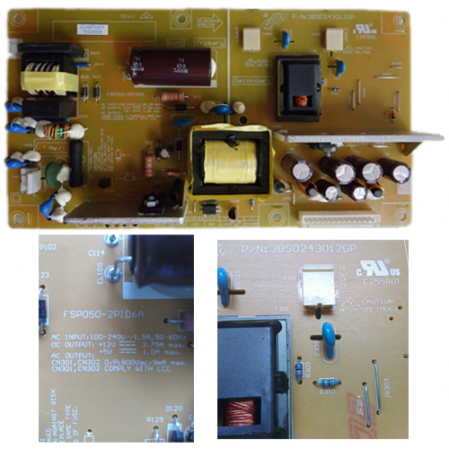 Fuente de Alimentación TOSHIBA FSP050-2PI06A P/N: 3BS0243012GP