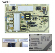 Fuente de alimentación TOSHIBA V71A00022900 N150A001L REV:01
