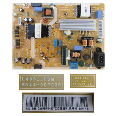 Fuente de Alimentacion SHARP LC40LE730E LC46LE730E