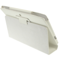Funda Cuero con Soporte para Tablet Sony S1 Blanca