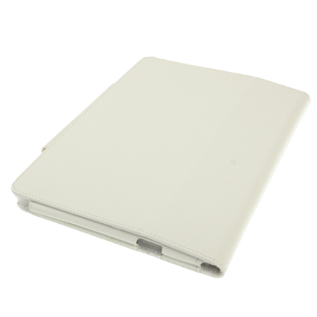 Funda Cuero con Soporte para Tablet Sony S1 Blanca