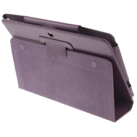 Funda Cuero con Soporte para Tablet Sony S1 Morada