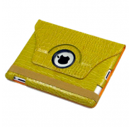 Funda de Cuero Cocodrilo Gira 360 iPad 2 / 3 / 4