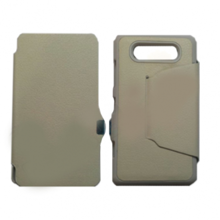Funda Flip Cover con Soporte Nokia Lumia 820 Blanca