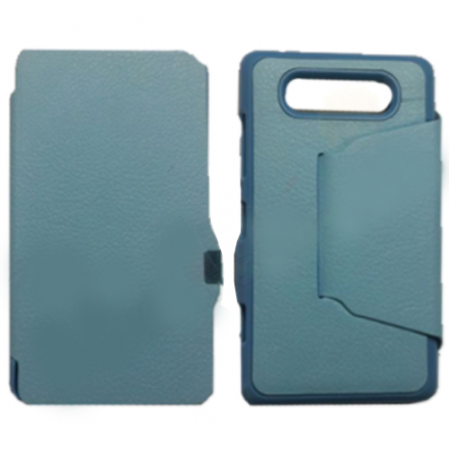 Funda Flip Cover con Soporte Nokia Lumia 820 Celeste