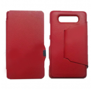 Funda Flip Cover con Soporte Nokia Lumia 820 Roja