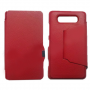 Funda Flip Cover con Soporte Nokia Lumia 820 Roja