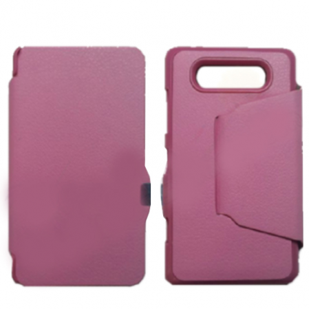 Funda Flip Cover con Soporte Nokia Lumia 820 Rosa