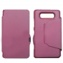 Funda Flip Cover con Soporte Nokia Lumia 820 Rosa