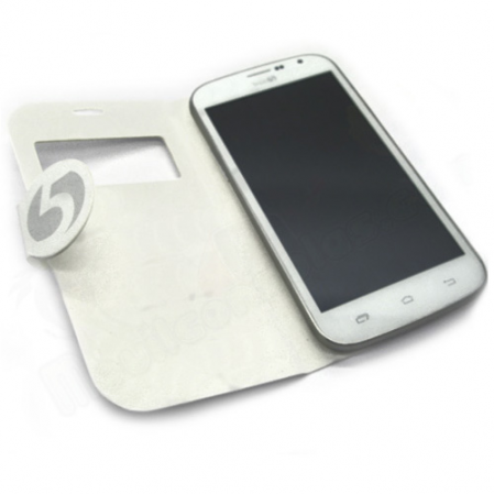 Funda Flip Cover Iron 5 Venom 5" Blanca