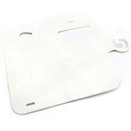 Funda Flip Cover Iron 5 Venom 5" Blanca
