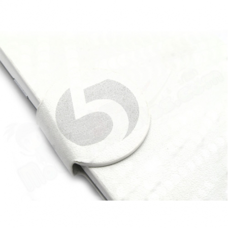 Funda Flip Cover Iron 5 Venom 5" Blanca