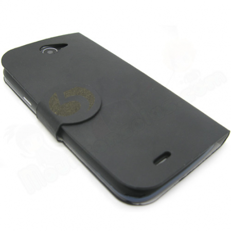 Funda Flip Cover Iron 5 Venom 5" Negra